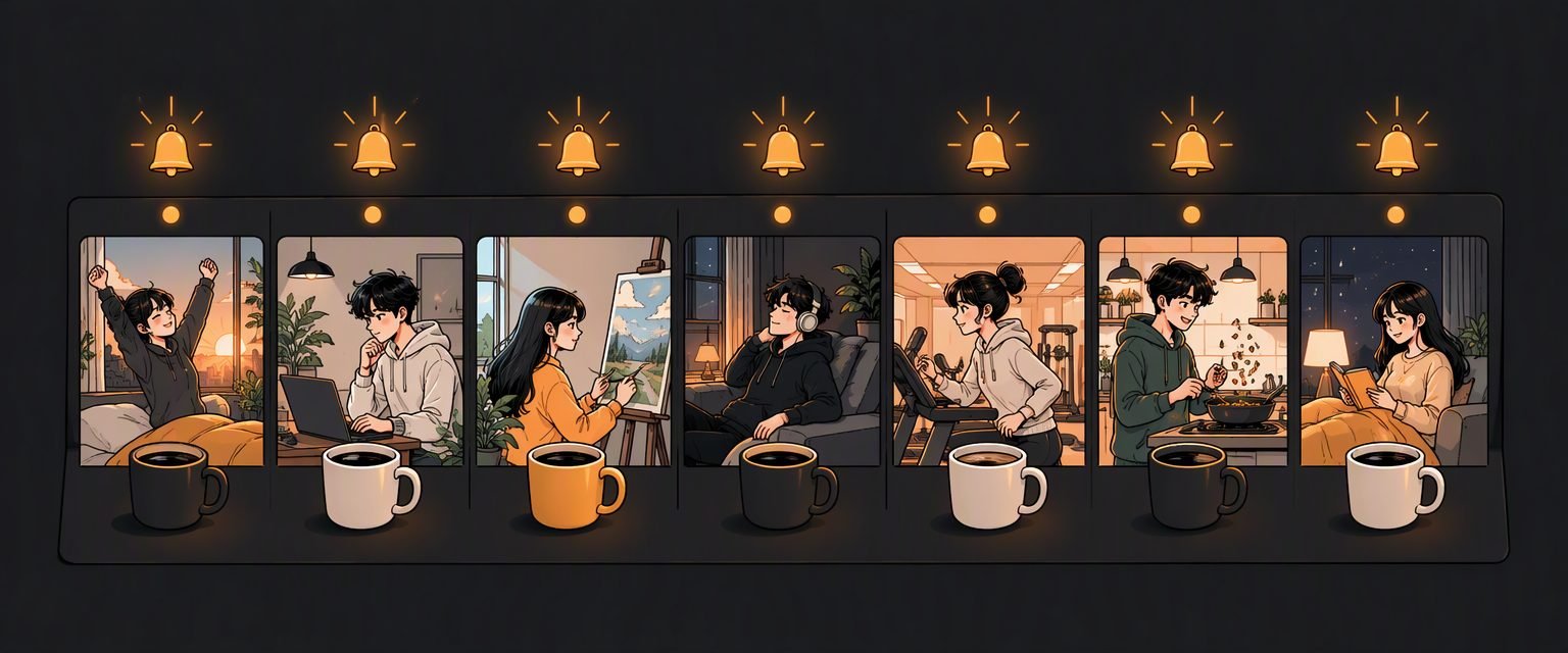 요일별 웹툰 연재 일정 - 오늘의 무료웹툰 업데이트 알림